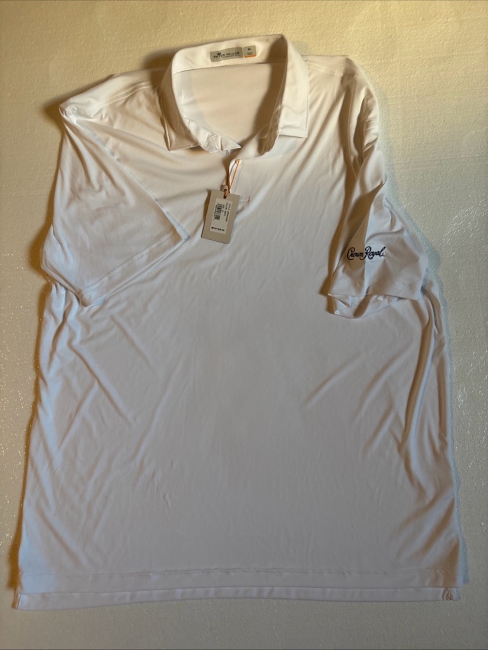 Peter Millar White Men’s Polo Shirt